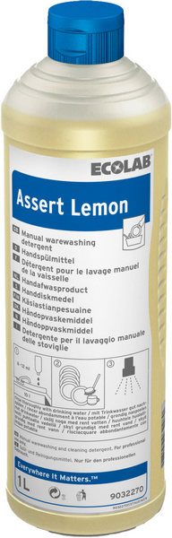 Assert Lemon Handspülmittel Zitrusduft, dunkelgelb, flüssig, pH: 4.5 - 5.5, 6 × 1 Liter - Webstar - Hygiene- und Verbrauchsartikel - Medizin- und Pflegeprodukte - Kiosk- und Shopartikel - Fun Food Service - Schweiz - Articles d’hygiène et consommables - Produits médicaux et de soins - Produits de kiosque et de magasin - Fun Food Service - Suisse