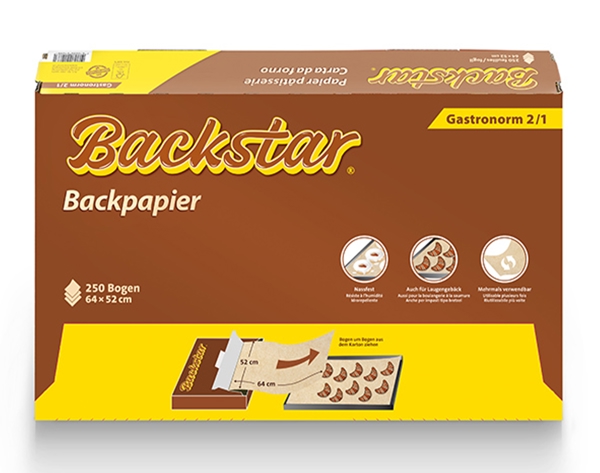 Backstar Backpapier