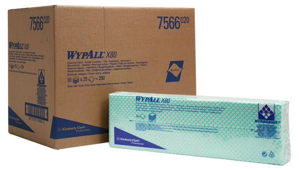 Kimberly-Clark Reinigungstücher Wypall X80