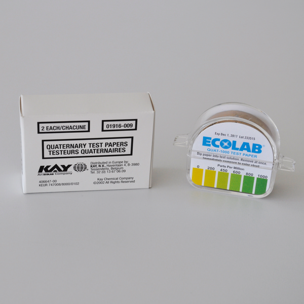 Quat Test Strips Quat-Teststreifen