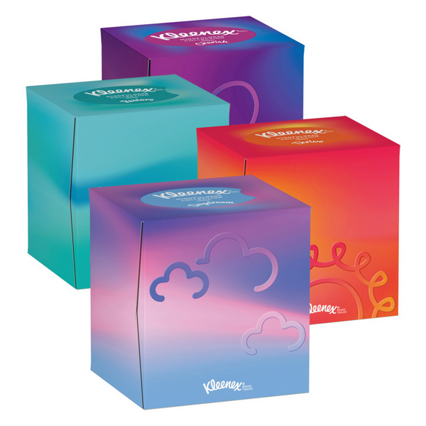 Kimberly-Clark Kleenex Collection Kosmetiktuch Würfelbox