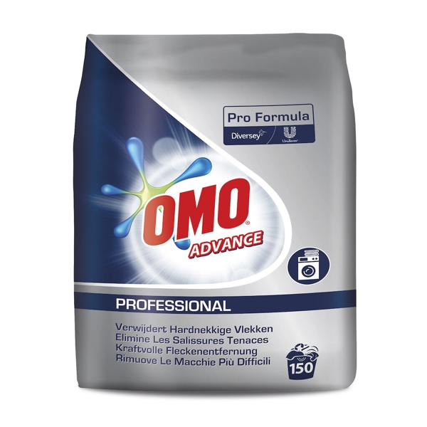 OMO Professional Advance Vollwaschmittel parfümiert, weiss / blau, pulverförmig, pH: 11, mit Bleichmittel, 14,25 kg - Webstar - Hygiene- und Verbrauchsartikel - Medizin- und Pflegeprodukte - Kiosk- und Shopartikel - Fun Food Service - Schweiz - Articles d’hygiène et consommables - Produits médicaux et de soins - Produits de kiosque et de magasin - Fun Food Service - Suisse