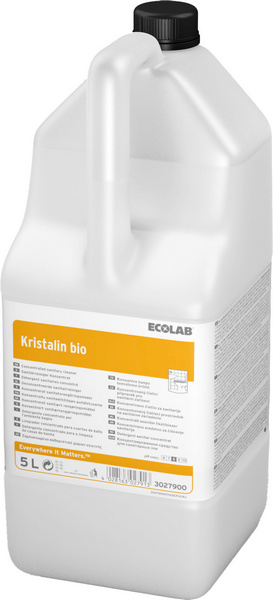 Kristalin bio Sanitärreiniger Zitrusduft, weiss, flüssig, pH: 7 - 9, umweltschonend, 5 Liter, Konzentrat - Webstar - Hygiene- und Verbrauchsartikel - Medizin- und Pflegeprodukte - Kiosk- und Shopartikel - Fun Food Service - Schweiz - Articles d’hygiène et consommables - Produits médicaux et de soins - Produits de kiosque et de magasin - Fun Food Service - Suisse