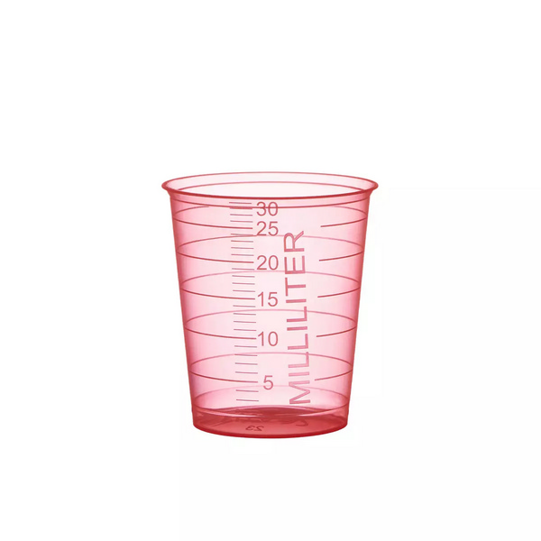 Medizinbecher mit Graduierung