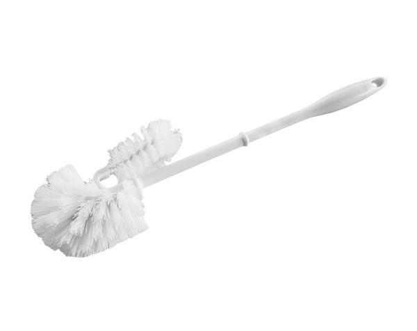 WC-Besen mit Randreiniger Budget Ø 7,5 cm, weiss - Webstar - Hygiene- und Verbrauchsartikel - Medizin- und Pflegeprodukte - Kiosk- und Shopartikel - Fun Food Service - Schweiz - Articles d’hygiène et consommables - Produits médicaux et de soins - Produits de kiosque et de magasin - Fun Food Service - Suisse