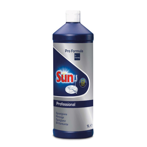 Sun Professional Spülglanz blau, flüssig, pH: 7, 1 Liter - Webstar - Hygiene- und Verbrauchsartikel - Medizin- und Pflegeprodukte - Kiosk- und Shopartikel - Fun Food Service - Schweiz - Articles d’hygiène et consommables - Produits médicaux et de soins - Produits de kiosque et de magasin - Fun Food Service - Suisse