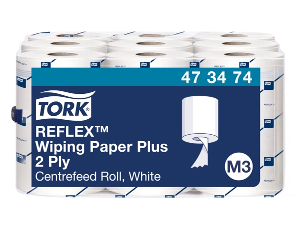 Tork Reflex starke Mehrzweck-Papierwischtücher Mini – M3 System