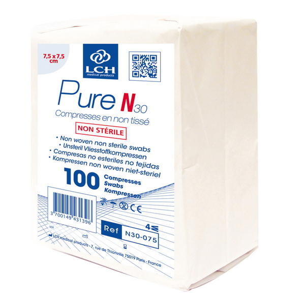 Kompressen 30g/m2, 4-fach, unsteril, weiss, 7,5 x 7,5 cm - Webstar - Hygiene- und Verbrauchsartikel - Medizin- und Pflegeprodukte - Kiosk- und Shopartikel - Fun Food Service - Schweiz - Articles d’hygiène et consommables - Produits médicaux et de soins - Produits de kiosque et de magasin - Fun Food Service - Suisse