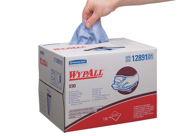 Wischtuch Kimberly-Clark Wypall Brag Box X90