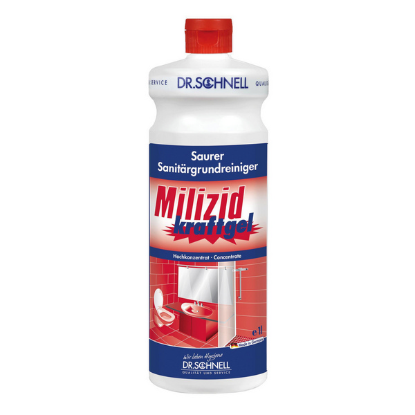 MILIZID KRAFTGEL saurer Bauschluss- und Sanitärgrundreiniger
