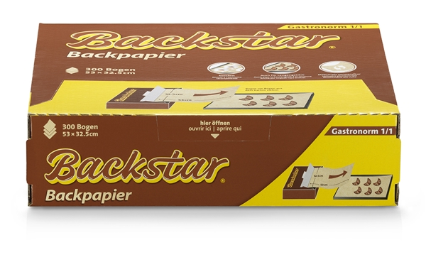 Backstar Backpapier