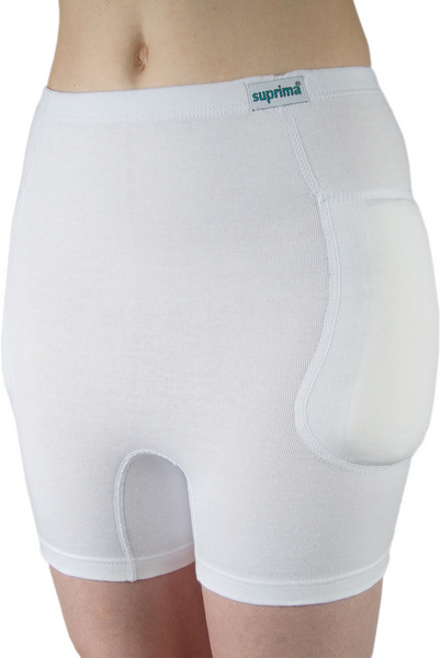 Hüftprotektor-Slip mit integrierten Protektoren