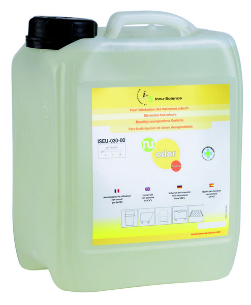 Nu-Odor Freshness Green Geruchsneutralisator Zitrusduft, bernsteinfarben, flüssig, pH: 7,4, umweltschonend, 5 Liter, gebrauchsfertig - Webstar - Hygiene- und Verbrauchsartikel - Medizin- und Pflegeprodukte - Kiosk- und Shopartikel - Fun Food Service - Schweiz - Articles d’hygiène et consommables - Produits médicaux et de soins - Produits de kiosque et de magasin - Fun Food Service - Suisse