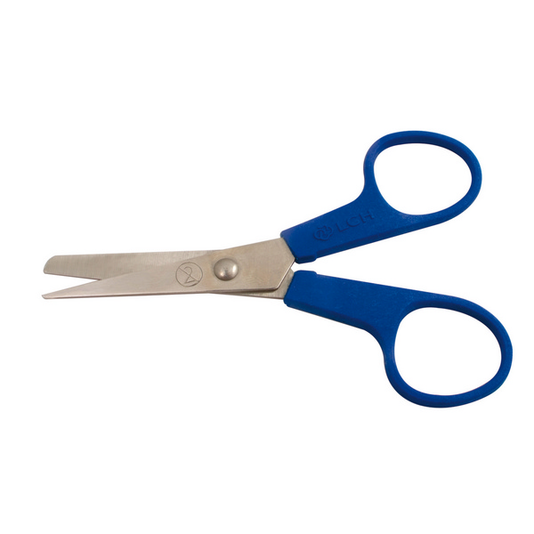 Schere Einweg steril, 115 mm lang, stumpfer/spitzer Kopf, Griff aus Kunststoff, rostfreie Stahlklingen, einzeln im Beutel verpackt - Webstar - Hygiene- und Verbrauchsartikel - Medizin- und Pflegeprodukte - Kiosk- und Shopartikel - Fun Food Service - Schweiz - Articles d’hygiène et consommables - Produits médicaux et de soins - Produits de kiosque et de magasin - Fun Food Service - Suisse