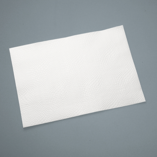 Tischdeckpapier - Kroko-Prägung glatter Rand, weiss, 32 × 46 cm - Webstar - Hygiene- und Verbrauchsartikel - Medizin- und Pflegeprodukte - Kiosk- und Shopartikel - Fun Food Service - Schweiz - Articles d’hygiène et consommables - Produits médicaux et de soins - Produits de kiosque et de magasin - Fun Food Service - Suisse