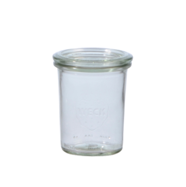 Weck-Sturzglas mini mit Deckel und Einleger 160 ml - Webstar - Hygiene- und Verbrauchsartikel - Medizin- und Pflegeprodukte - Articles d’hygiène et consommables - Produits médicaux et de soins