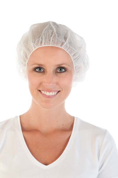 HYGONORM Rundhaube «Bettina» PP-Vlies, leichte Qualität, weiss, Ø 53 cm - Webstar - Hygiene- und Verbrauchsartikel - Medizin- und Pflegeprodukte - Kiosk- und Shopartikel - Fun Food Service - Schweiz - Articles d’hygiène et consommables - Produits médicaux et de soins - Produits de kiosque et de magasin - Fun Food Service - Suisse