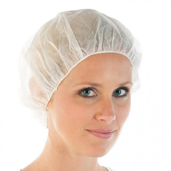 HYGONORM Rundhaube «Bettina» PP-Vlies, leichte Qualität, weiss, Ø 60 cm - Webstar - Hygiene- und Verbrauchsartikel - Medizin- und Pflegeprodukte - Kiosk- und Shopartikel - Fun Food Service - Schweiz - Articles d’hygiène et consommables - Produits médicaux et de soins - Produits de kiosque et de magasin - Fun Food Service - Suisse