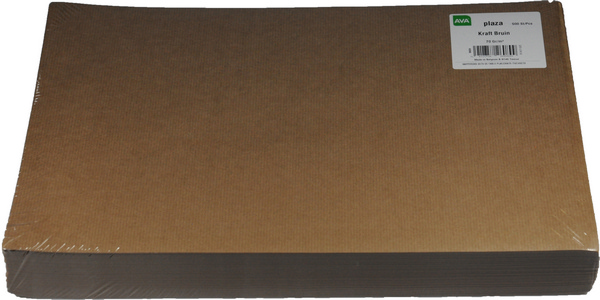 Tischset Plaza Papier, 30 × 43 cm, 70 g/m², Kraft Brown - Webstar - Hygiene- und Verbrauchsartikel - Medizin- und Pflegeprodukte - Kiosk- und Shopartikel - Fun Food Service - Schweiz - Articles d’hygiène et consommables - Produits médicaux et de soins - Produits de kiosque et de magasin - Fun Food Service - Suisse