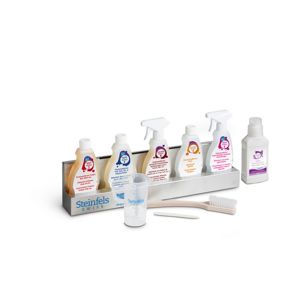 Action Set 1 - 6 Fleckenentfernungsset mit Hilfsmittel