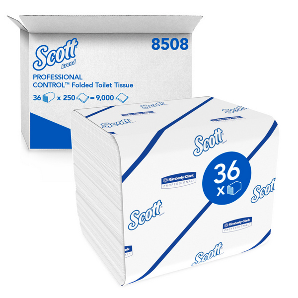 Kimberly-Clark Scott Toilettenpapier Einzelblatt
