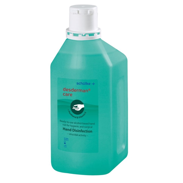 desderman care Händedesinfektion transparent, flüssig, viruzid, 1 Liter - Webstar - Hygiene- und Verbrauchsartikel - Medizin- und Pflegeprodukte - Kiosk- und Shopartikel - Fun Food Service - Schweiz - Articles d’hygiène et consommables - Produits médicaux et de soins - Produits de kiosque et de magasin - Fun Food Service - Suisse