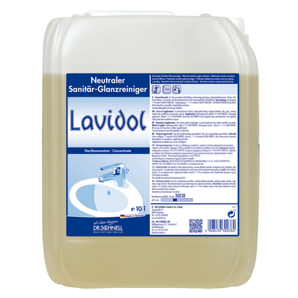 LAVIDOL Neutraler Sanitär- und Glanzreiniger