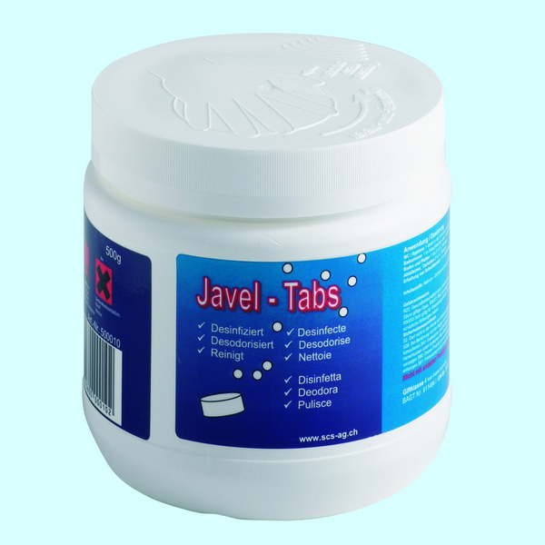 Javel Tabs Reinigungstabs