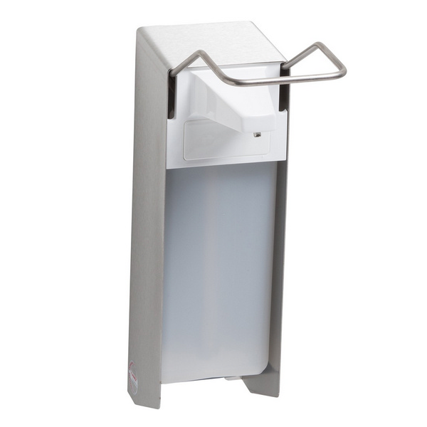 Aco-Man TLS 26 E Seifen- und Desinfektionsmittelspender manuell, aus Chromstahl, 1 Liter, ohne Verschlussplatte - Webstar - Hygiene- und Verbrauchsartikel - Medizin- und Pflegeprodukte - Kiosk- und Shopartikel - Fun Food Service - Schweiz - Articles d’hygiène et consommables - Produits médicaux et de soins - Produits de kiosque et de magasin - Fun Food Service - Suisse