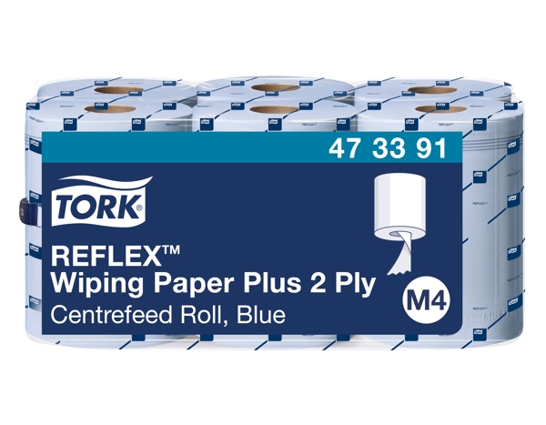 Tork Reflex starke Mehrzweck-Papierwischtücher Midi – M4 System