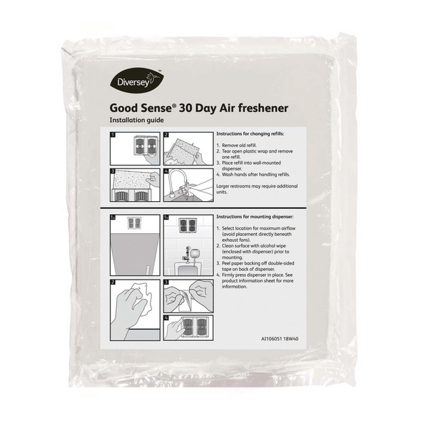 Good Sense 30 Day Refill O2d Lufterfrischer Green Apple