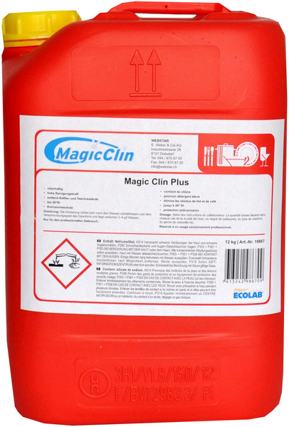 MAGIC CLIN Plus maschinelles Geschirrwaschmittel