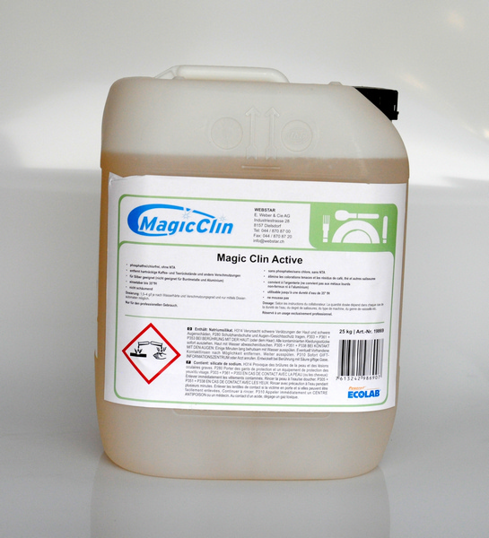 MAGIC CLIN Active maschinelles Geschirrwaschmittel