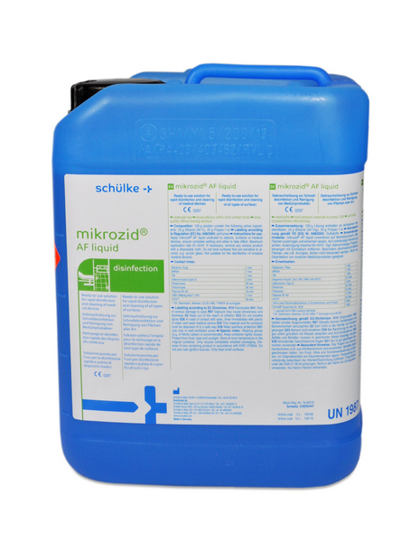 mikrozid AF liquid Schnelldesinfektion 5 Liter - Webstar - Hygiene- und Verbrauchsartikel - Medizin- und Pflegeprodukte - Kiosk- und Shopartikel - Fun Food Service - Schweiz - Articles d’hygiène et consommables - Produits médicaux et de soins - Produits de kiosque et de magasin - Fun Food Service - Suisse