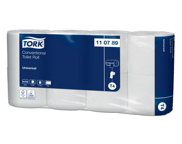 Tork Universal Toilettenpapier Kleinrollen – T4 System