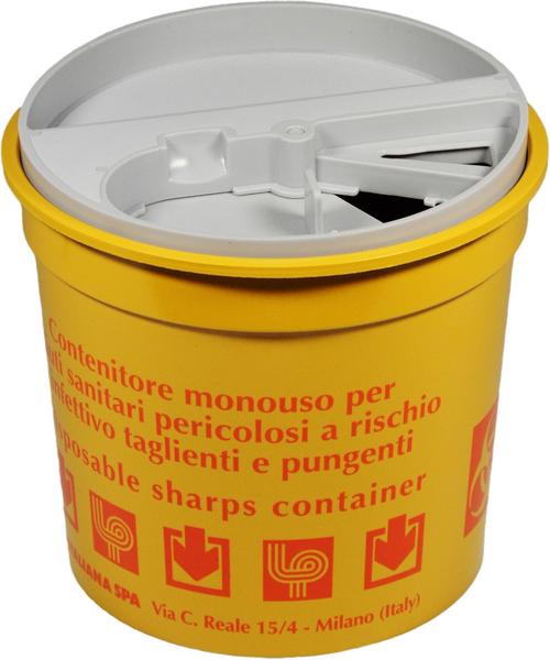 Clinipack Container Entsorgungsbox gelb 3 Liter - Webstar - Hygiene- und Verbrauchsartikel - Medizin- und Pflegeprodukte - Kiosk- und Shopartikel - Fun Food Service - Schweiz - Articles d’hygiène et consommables - Produits médicaux et de soins - Produits de kiosque et de magasin - Fun Food Service - Suisse