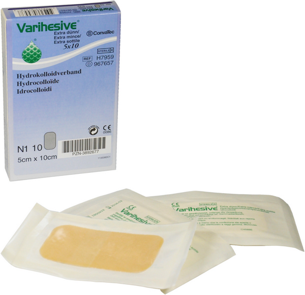 Varihesive Hydrokolloidverband extra dünn 7.5 x 7.5 cm - Webstar - Hygiene- und Verbrauchsartikel - Medizin- und Pflegeprodukte - Kiosk- und Shopartikel - Fun Food Service - Schweiz - Articles d’hygiène et consommables - Produits médicaux et de soins - Produits de kiosque et de magasin - Fun Food Service - Suisse