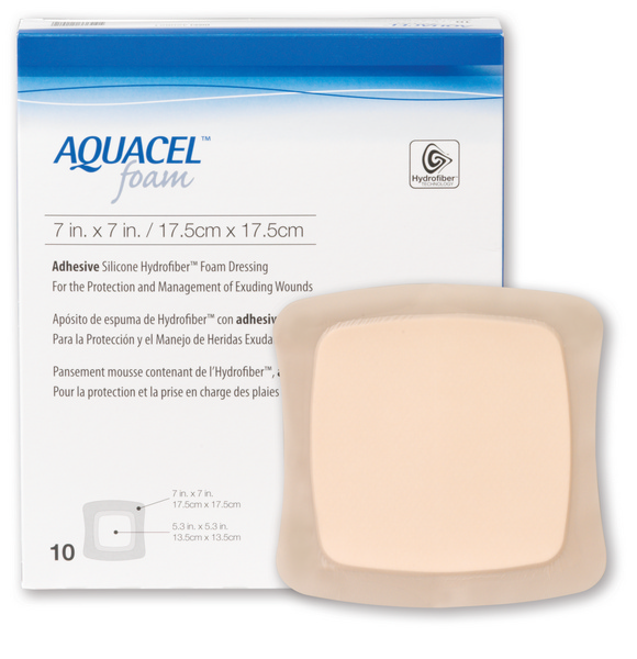 Aquacel Foam adhäsiv Silikonschaumverband