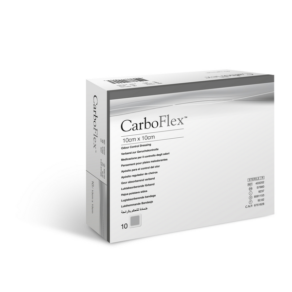 CarboFlex Verband zur Geruchskontrolle 10 x 10 cm - Webstar - Hygiene- und Verbrauchsartikel - Medizin- und Pflegeprodukte - Kiosk- und Shopartikel - Fun Food Service - Schweiz - Articles d’hygiène et consommables - Produits médicaux et de soins - Produits de kiosque et de magasin - Fun Food Service - Suisse