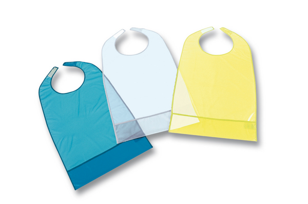Suprima Essschürze PVC, lavendel, mit Klettverschluss, mit Auffang, 63 × 40 cm - Webstar - Hygiene- und Verbrauchsartikel - Medizin- und Pflegeprodukte - Kiosk- und Shopartikel - Fun Food Service - Schweiz - Articles d’hygiène et consommables - Produits médicaux et de soins - Produits de kiosque et de magasin - Fun Food Service - Suisse