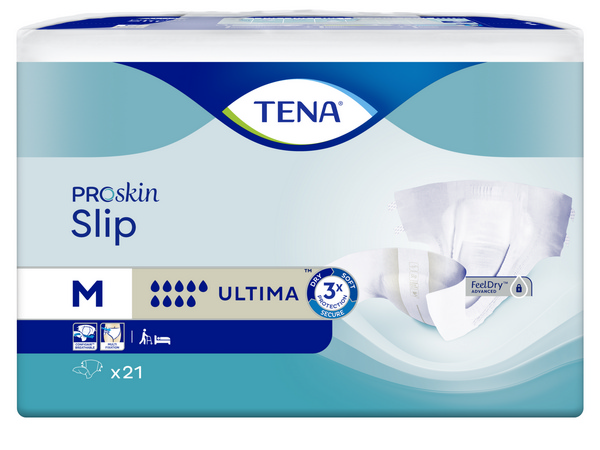 TENA Slip Ultima ConfioAir Medium Windelhosen, Hüfte 73 - 122 cm, grau, 3 × - Webstar - Hygiene- und Verbrauchsartikel - Medizin- und Pflegeprodukte - Kiosk- und Shopartikel - Fun Food Service - Schweiz - Articles d’hygiène et consommables - Produits médicaux et de soins - Produits de kiosque et de magasin - Fun Food Service - Suisse
