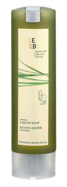 PURE HERBS Liquid Soap 300 ml, Smart Care System - Webstar - Hygiene- und Verbrauchsartikel - Medizin- und Pflegeprodukte - Kiosk- und Shopartikel - Fun Food Service - Schweiz - Articles d’hygiène et consommables - Produits médicaux et de soins - Produits de kiosque et de magasin - Fun Food Service - Suisse