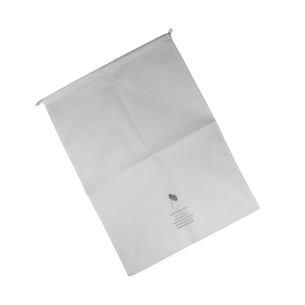 Cocconing Line Wäschebeutel weiss, Vliesstoff, mit Kordel, 44 × 60 cm - Webstar - Hygiene- und Verbrauchsartikel - Medizin- und Pflegeprodukte - Kiosk- und Shopartikel - Fun Food Service - Schweiz - Articles d’hygiène et consommables - Produits médicaux et de soins - Produits de kiosque et de magasin - Fun Food Service - Suisse