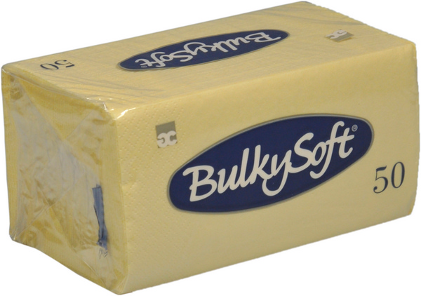 Bulkysoft Servietten 33 × 33 cm, 2-lagig, 1/8-Kopffalzung, champagner - Webstar - Hygiene- und Verbrauchsartikel - Medizin- und Pflegeprodukte - Kiosk- und Shopartikel - Fun Food Service - Schweiz - Articles d’hygiène et consommables - Produits médicaux et de soins - Produits de kiosque et de magasin - Fun Food Service - Suisse