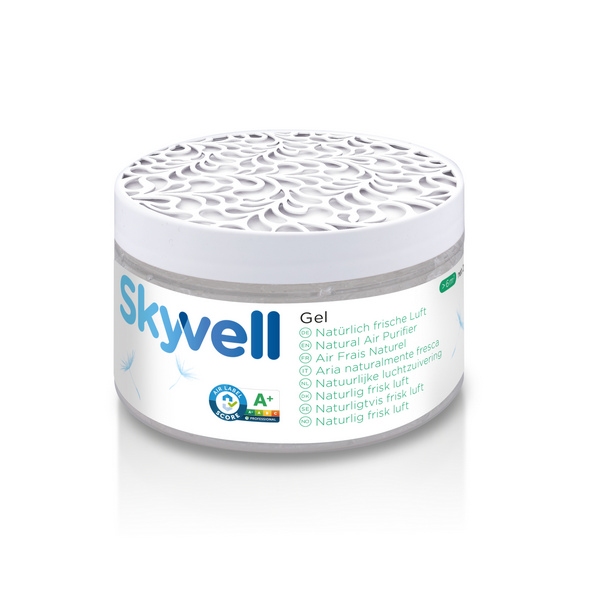 Skyvell Geruchsneutralisator Gel pH: 5 - 7, 250 g, passende Halterung 21995 - Webstar - Hygiene- und Verbrauchsartikel - Medizin- und Pflegeprodukte - Kiosk- und Shopartikel - Fun Food Service - Schweiz - Articles d’hygiène et consommables - Produits médicaux et de soins - Produits de kiosque et de magasin - Fun Food Service - Suisse