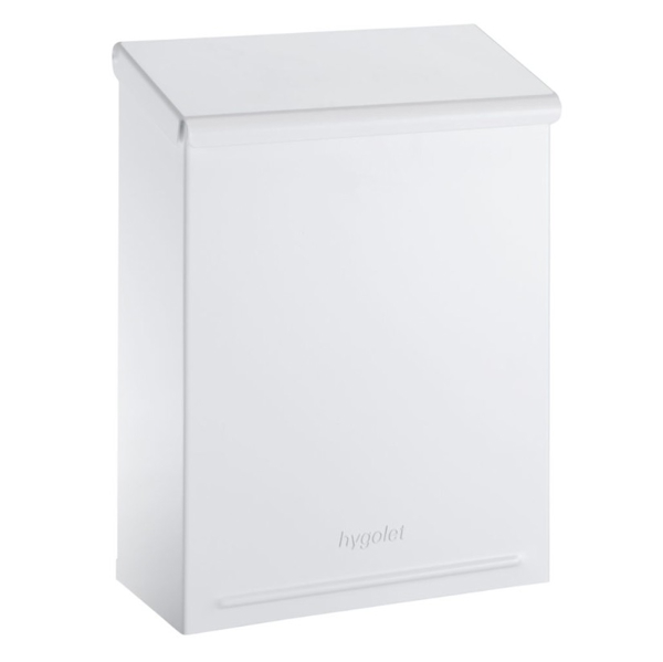 Wallbox Whiteline Wandabfallbehälter Zincor