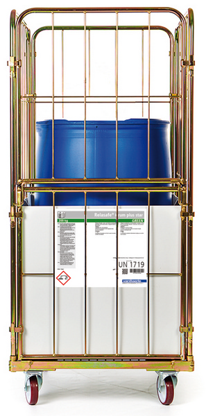 Relasafe Drum shine Klarspüler im Gitterwagen