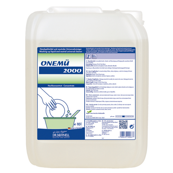 ONEMÜ 2000 Universalreiniger und Handspülmittel