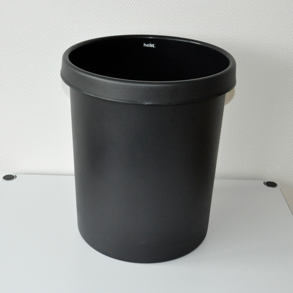 Helit Papierkorb rund
