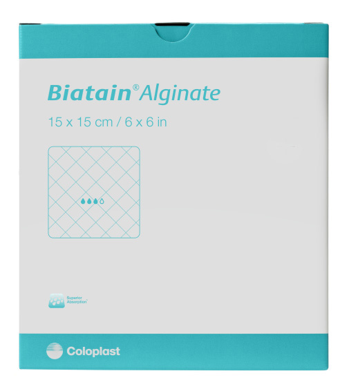 Biatain Alginate Stark absorbierender Alginatverband, 5 x 5 cm - Webstar - Hygiene- und Verbrauchsartikel - Medizin- und Pflegeprodukte - Kiosk- und Shopartikel - Fun Food Service - Schweiz - Articles d’hygiène et consommables - Produits médicaux et de soins - Produits de kiosque et de magasin - Fun Food Service - Suisse